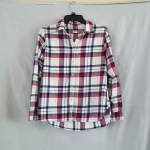 Womens flannel button up